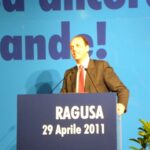 Angelino Alfano a Ragusa