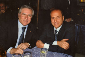 Riccardo Minardo e Silvio Berlusconi