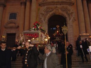 L'uscita dal Duomo