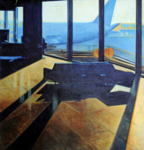 Attesa di partire, Piero Guccione