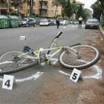 Ciclista travolto