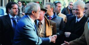 Raffaele Lombardo e Mimì Arezzo