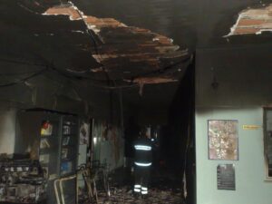Incendio alla Quasimodi