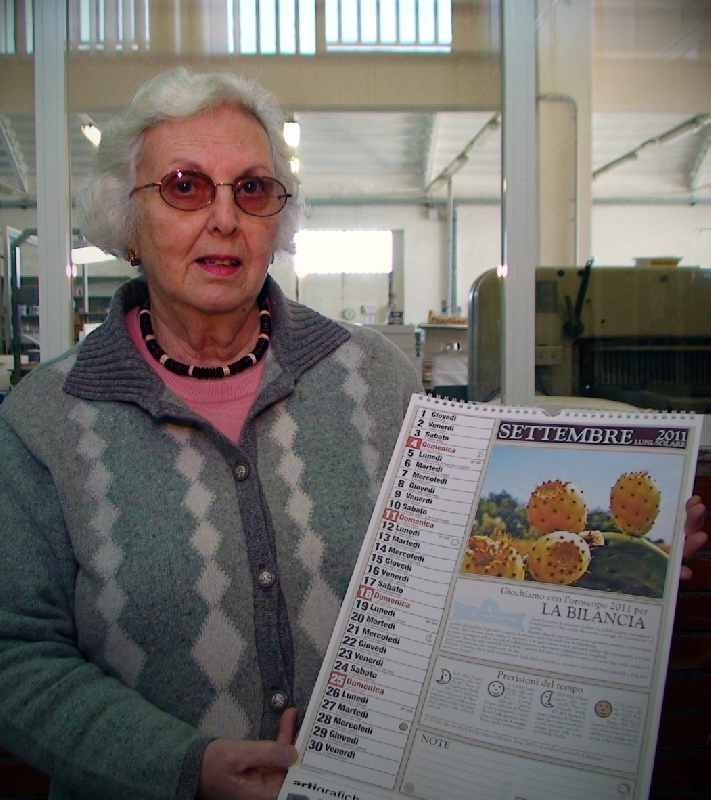 Il calendario luni solare di Pina Trigilia