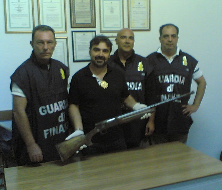 Trovato un fucile, nel pantano