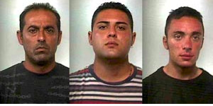 Ladri di pesche arrestati in flagranza