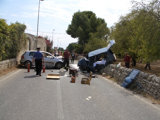 Incidente mortale sulla Scicli-Sampieri