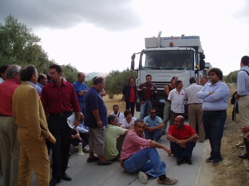 Discarica, aperti i cancelli