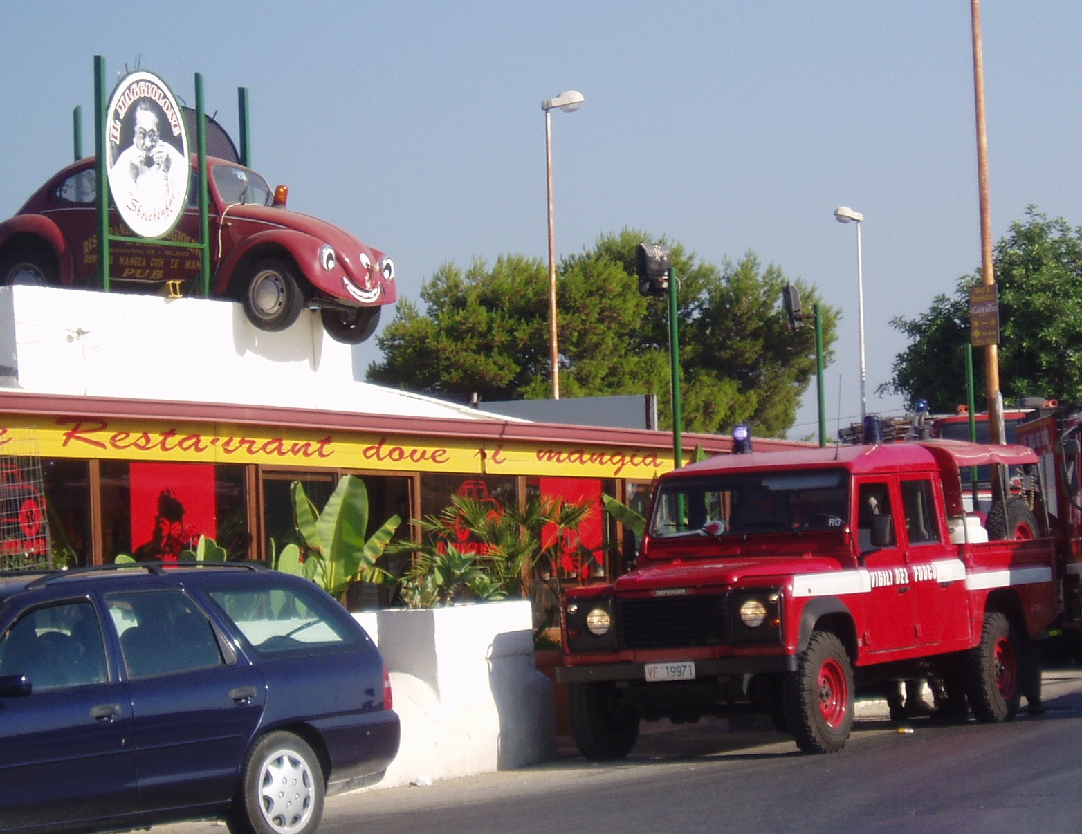 Incendio in contrada Pizzillo