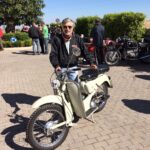 Una delle moto del giro