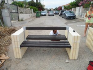 Le panchine di Punta Braccetto