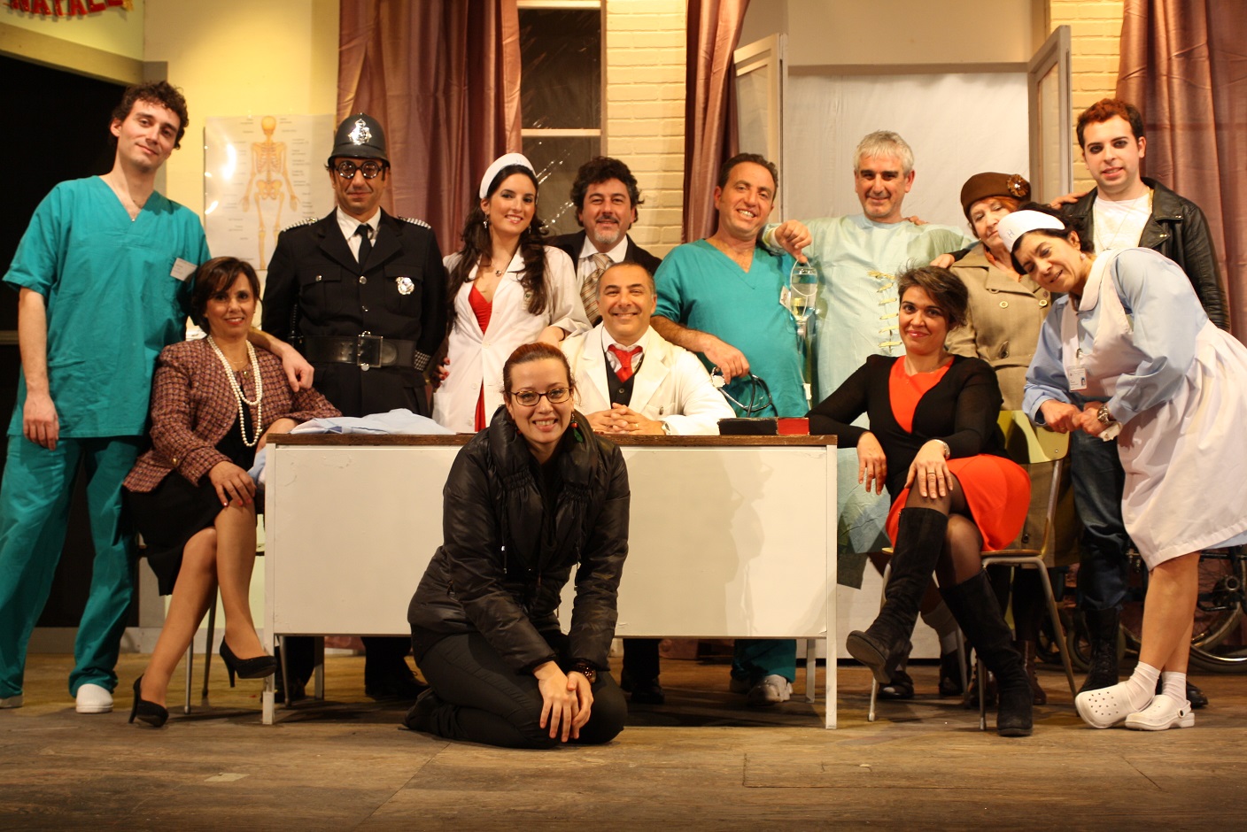 Teatro in spiaggia a Caucana