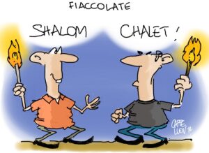 Chalet incendiati