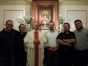 I 5 nuovi sacerdoti