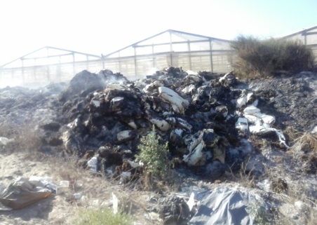 Fumarole, un denunciato ad Acate