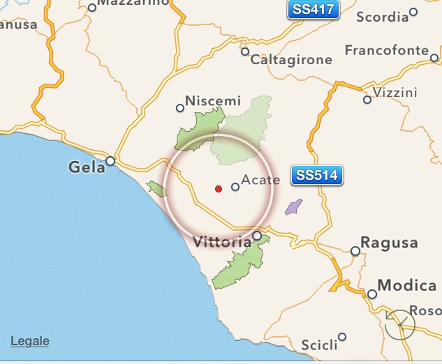 Terremoto ad Acate