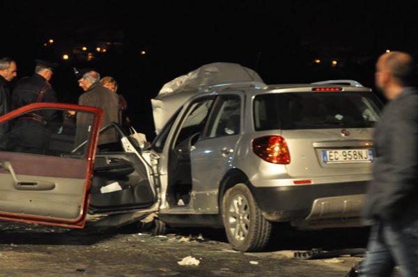 Scontro a Santa Croce, con cinque feriti