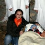 Veronica e Loris al presepe vivente