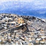 Scicli innevata, di Franco Polizzi
