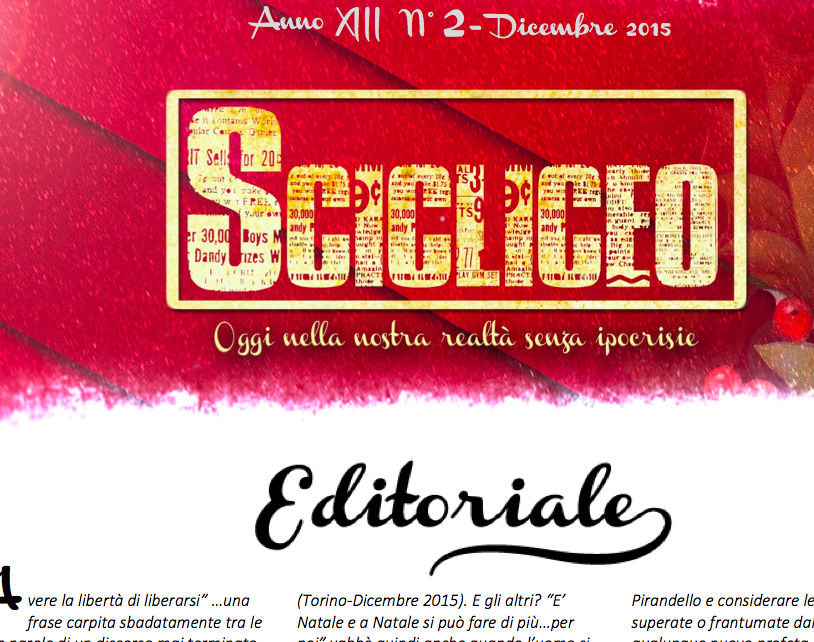 Edito il nuovo numero di ScicLiceo Edito il nuovo numero di ScicLiceo