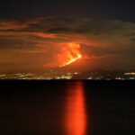 L'Etna in eruzione