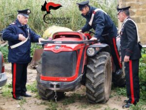 Il trattore rubato