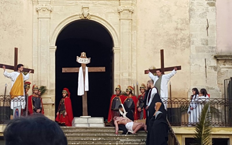 La via crucis a Monterosso