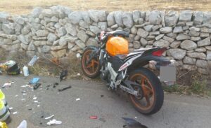 Incidente in moto
