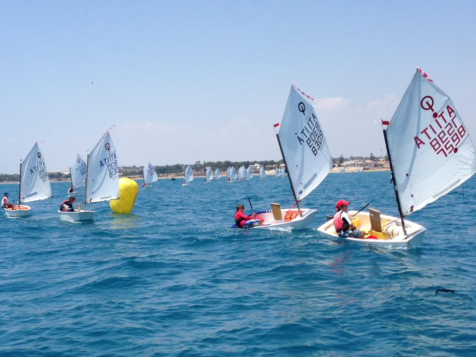 Regata Optimist a Caucana
