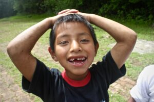 Uno dei bambini del Chiapas