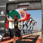 Luca Marra, primo, atleta, siciliano, che, partecipa, ai campionati, di Ironman