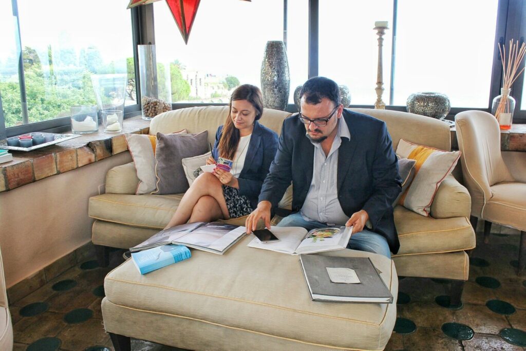 Gianluca Anastasi e Marta Sallemi