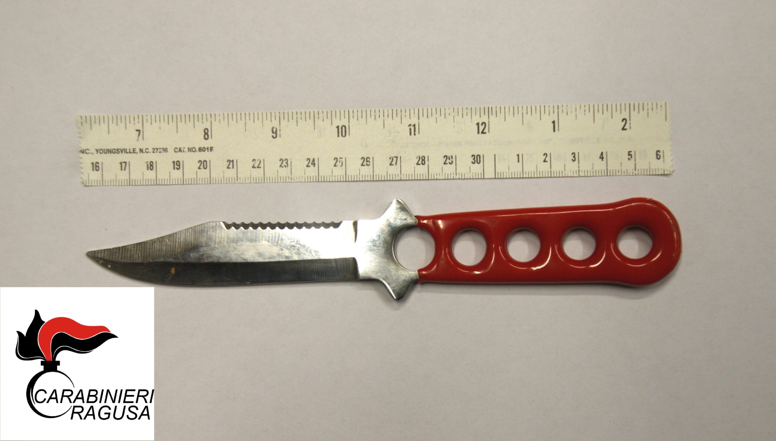 Ruba in appartamento, viene scoperto, aggredisce i carabinieri col coltello