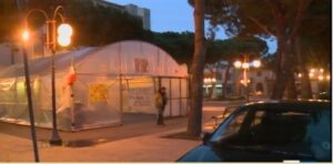 La serra in piazza Gramsci