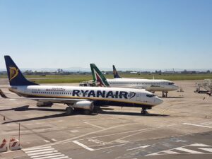 L'aeroporto di Catania stamani