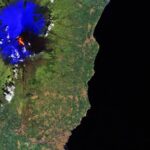 L'Etna visto dalla nasa