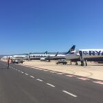L'aeroporto di Comiso ieri