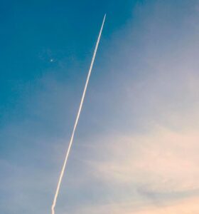 Una luce particolare, e un segno bianco