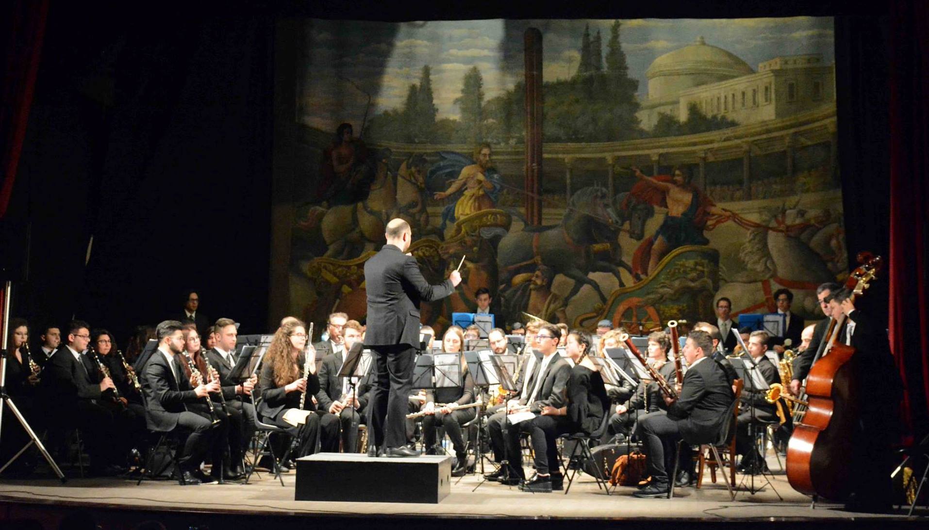 L’orchestra di fiati del Verga in Calabria