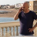 Luca Zingaretti sul set