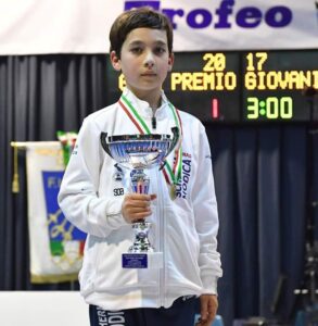 Emanuele Santoro è Vice Campione Nazionale Fioretto