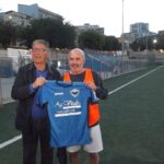Zingaretti giocatore di calcio