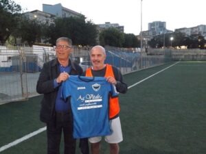 Zingaretti giocatore di calcio