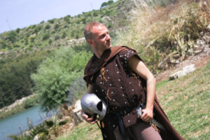 Luca Caliò ai campionati mondiali di combattimento medievale