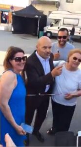 Zingaretti a Punta Secca