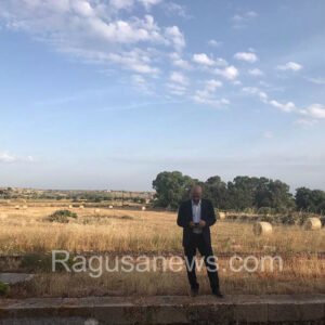 Luca Zingaretti sul set
