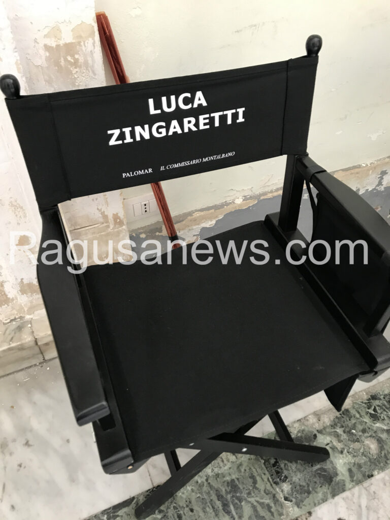 La sedia di Luca Zingaretti