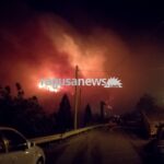 L'incendio di Chiaramonte