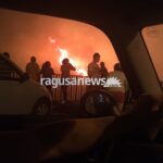 Incendio a Chiaramonte