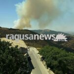 Monte Casasia incendio